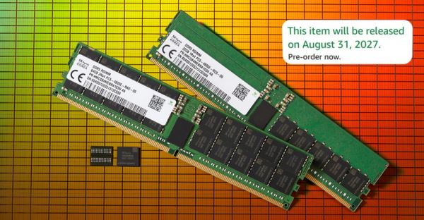 SK hynix планирует, что дефицит потребительской памяти продлится до 2028 года