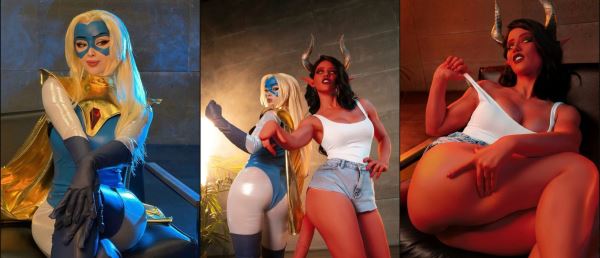 Впечатляет: Косплеерши красиво перевоплотились в героинь популярной игры Dispatch