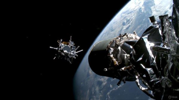 В шаге от катастрофы &mdash; китайский спутник пронёсся всего в 200 метрах от спутника Starlink