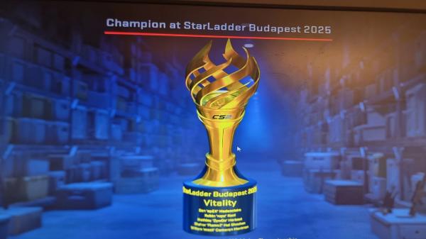 Flamez получил внутриигровой кубок за победу на мейджоре в Будапеште: &laquo;Быстрее, чем ты, jL&raquo;